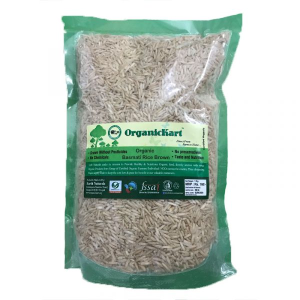 Organic Basmati Rice Brown